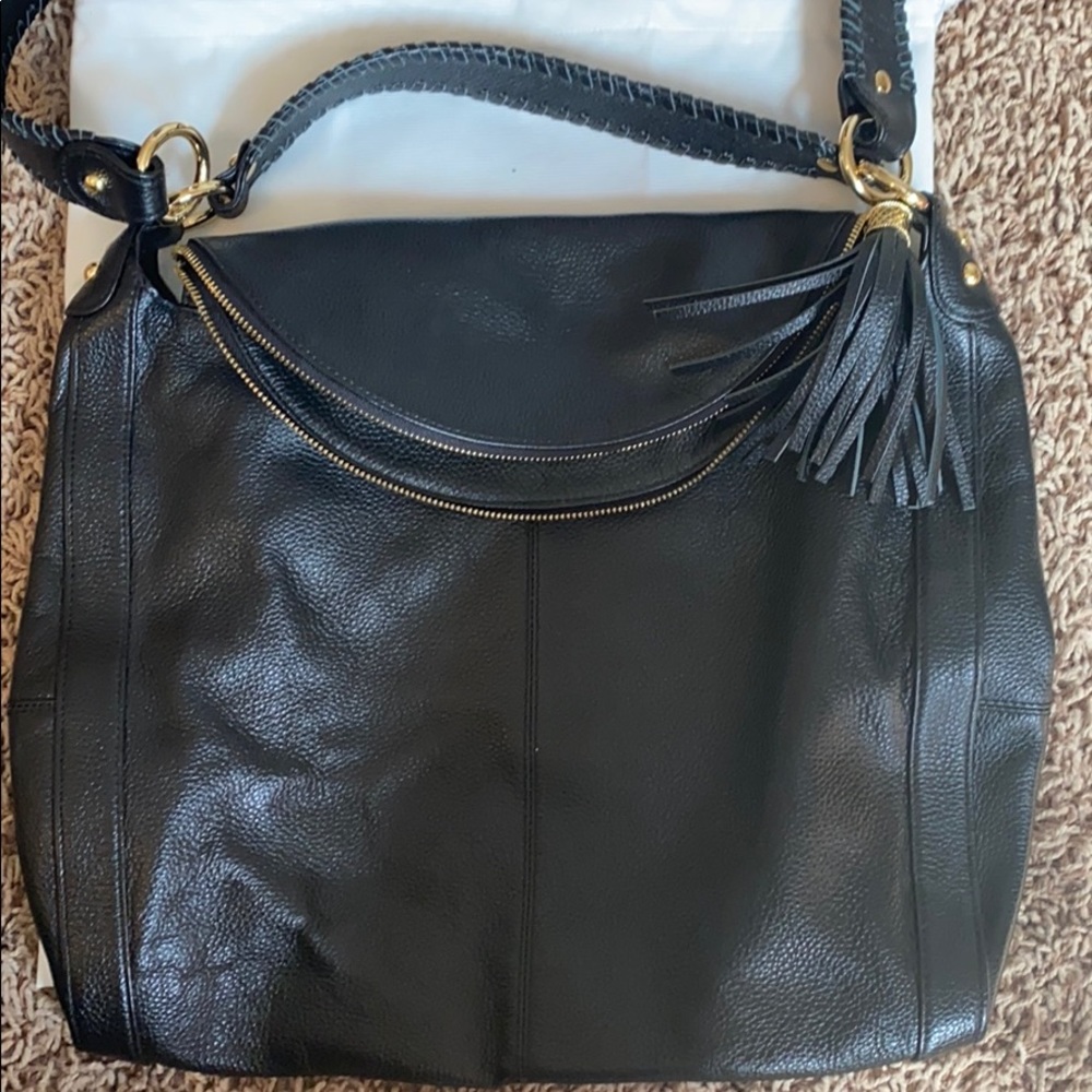 LIKE NEW black onna ehrlich purse